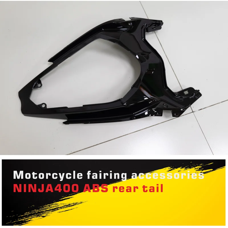 

Bright black For Ninja400 EX400 Z400 2018 2019 2020 2021 Ninja400R Fairing Rear Tail Fairing Cowl Cover