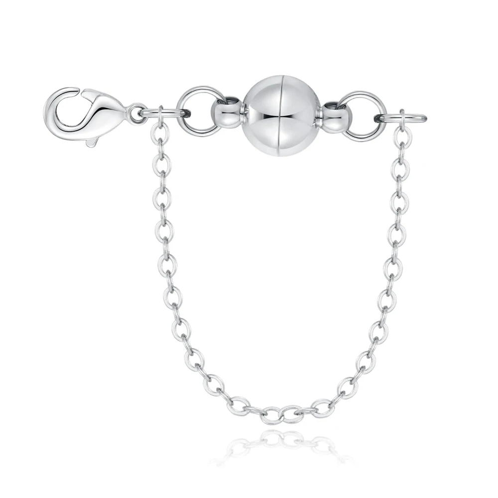 Set of 5 Elegant Rose Magnetic Clasp Pendants