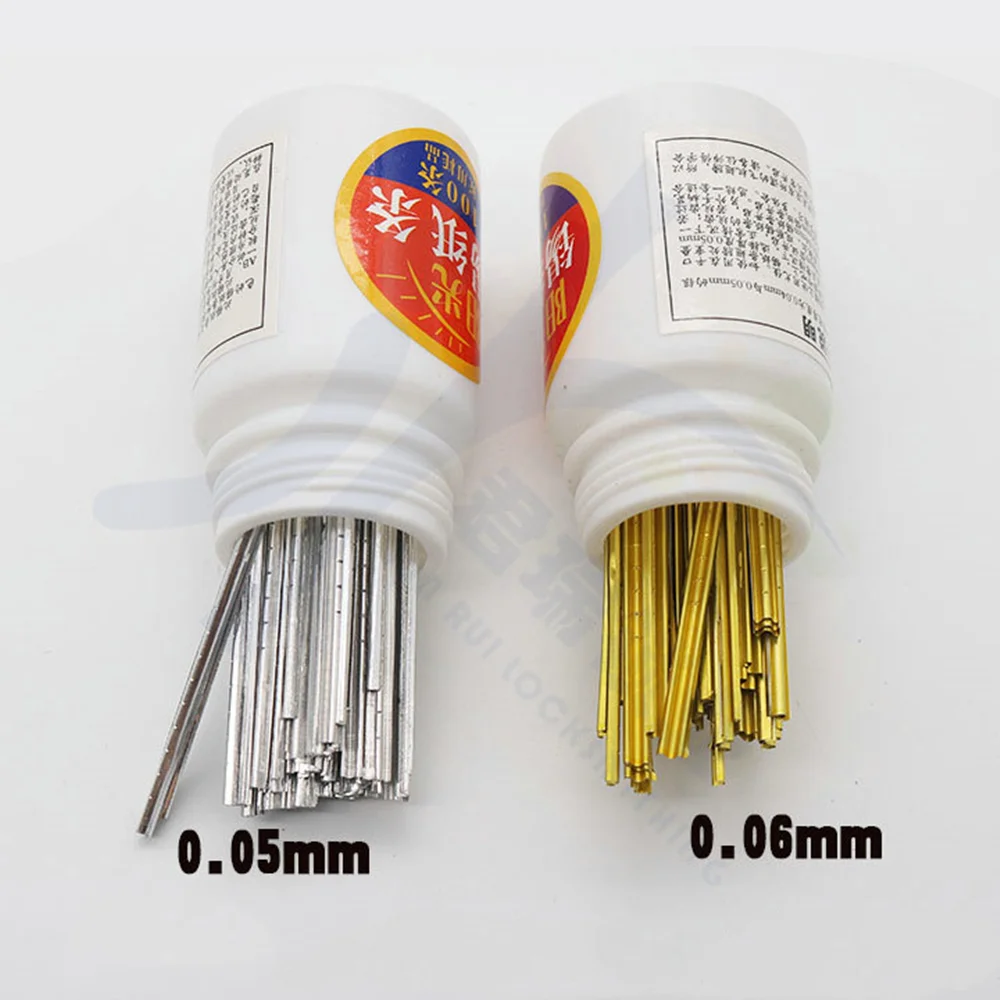 Tin Foil Key Locksmith Tools 100PCS/BOX 0.05MM/0.06MM Tin Foil Tools Tin Foil Key Consumables