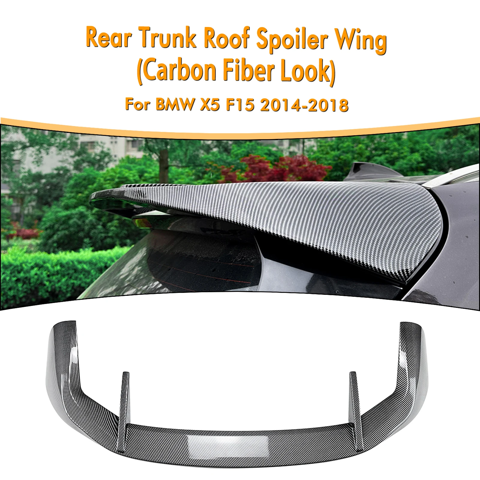 

Спойлер на крышу багажника для BMW X5 F15 M Sport 2014-2018