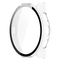 Premium Protective Tempered Glass Case with Full Screen Coverage - Garmin Venu 3S (Transparent)