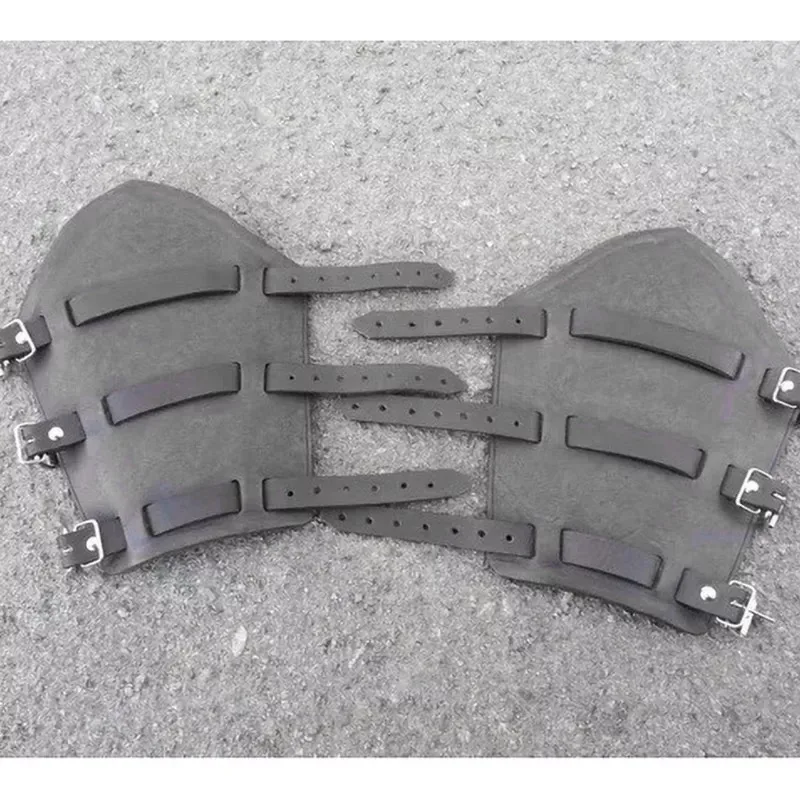 Halloween Retro Medieval Viking Pirate Knight Role Playing Costume Arm Armor Wristband PU Leather Wristband Role Playing Props