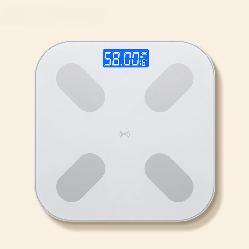 Intelligent Body Weight Scale Household Bluetooth Rechargeable Electronic Scale Human Body Weighing Healthy Weight