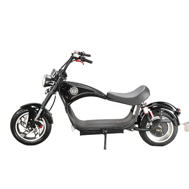 2000w 60v 20ah Fat Tire Chopper Style Electric Bike Scooter Citycoco M1
