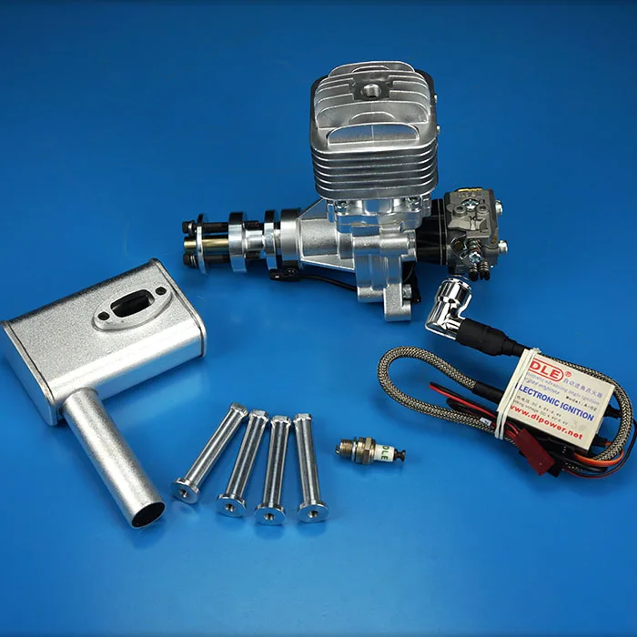 DLE Original new DLE30 30CC Gasoline / Petrol Engine for RC Airplane Two Strokes Single Cylinder Side Exhaust Natural Air |