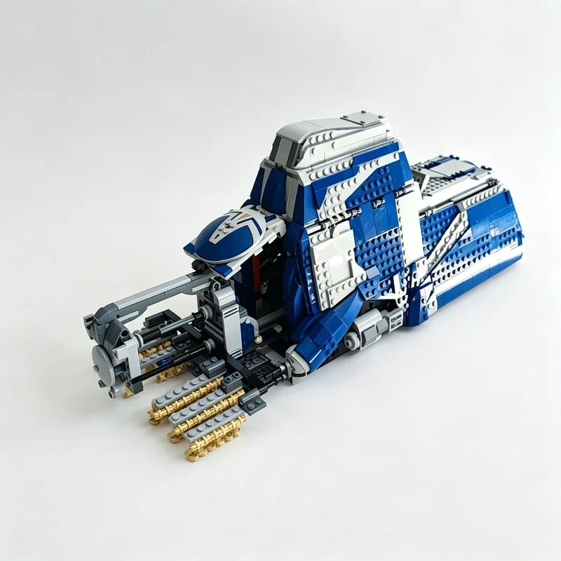 1755PCS MOC 스타 배틀 헤비 트랜스포트 크래프트 차량 테크니컬 빌딩 블록 모델 DIY 조립 허비 컬렉션용 선물