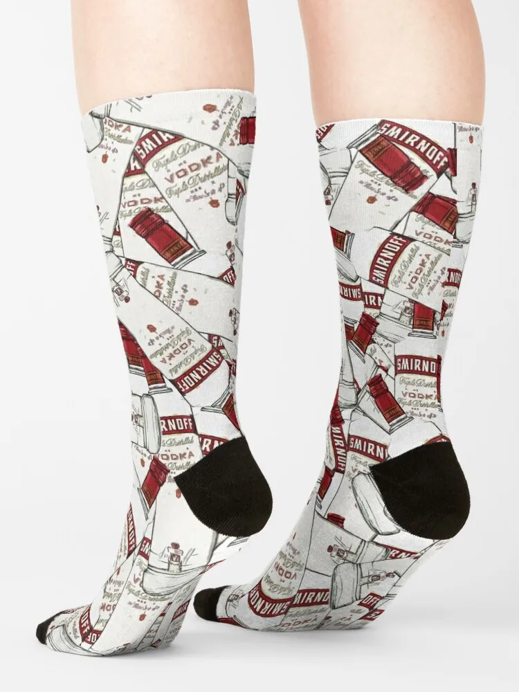 Smirnoff Vodka Bottles Socks gym socks Socks cotton essential Socks Men's Women's