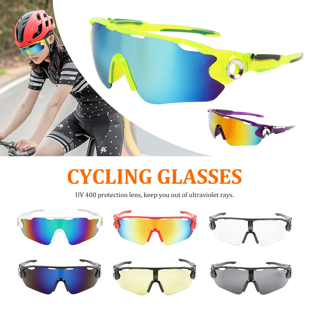 

UV 400 Protection Cycling Sunglasses Polarized Eyewear Cycling Running Sports Sunglasses Goggles for Men Women Men's sunglasses