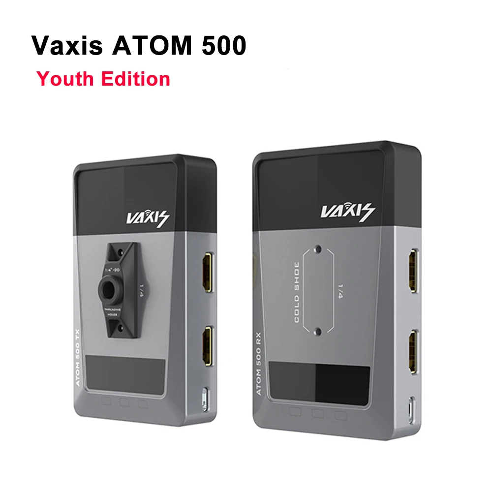 Vaxis ATOM 500 DualHDMI Basic Kit Wireless Transmitter Receiver 1080P