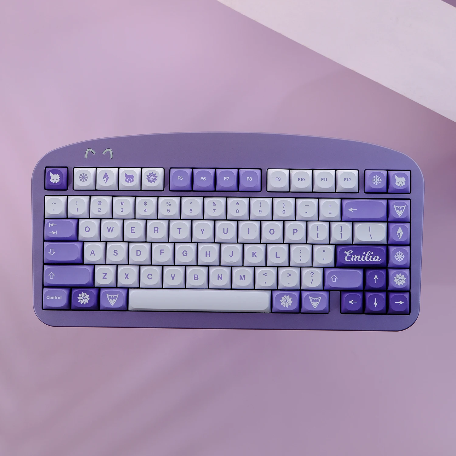 

GMK Frost Witch PBT Keycaps MA Profile Dye Sublimation Keycap For MX Switch Mechanical Keyboard 1.75U 2U Shift GK64 Poker IK75