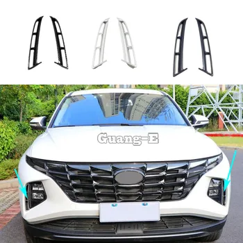 Hyundai Tucson L 2021–2024 ABS Fog Light Hood Trim – 2-Piece Front Frame