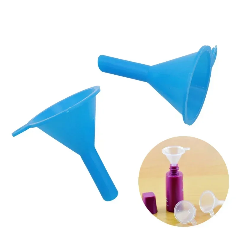 Diffuser Bottle 20/10/50pcs Plastic For Perfume Mini Liquid Oil Funnels Lab Tools 6mm Hole Diameter Perfume Lotion Funnel