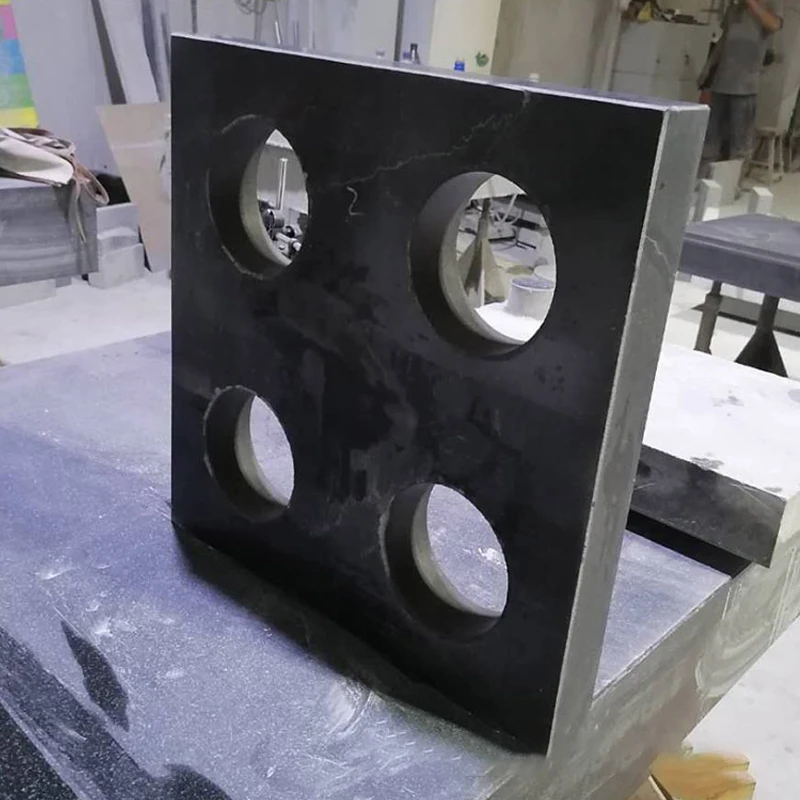 NaturalMarbleSquareRulerGraniteRulerMeasurementSquareRuler