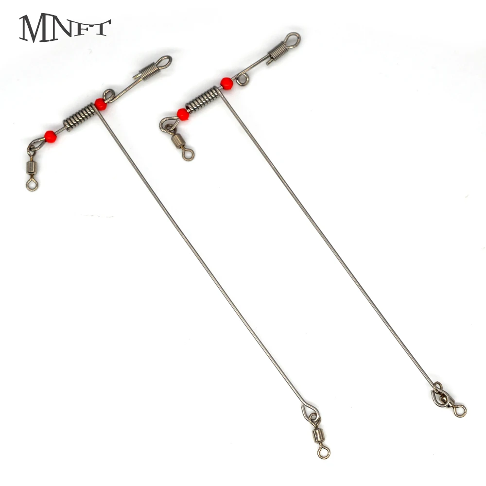 MNFT3PcsTshapeFishingRollingBendBalanceStainlessSteelBeads