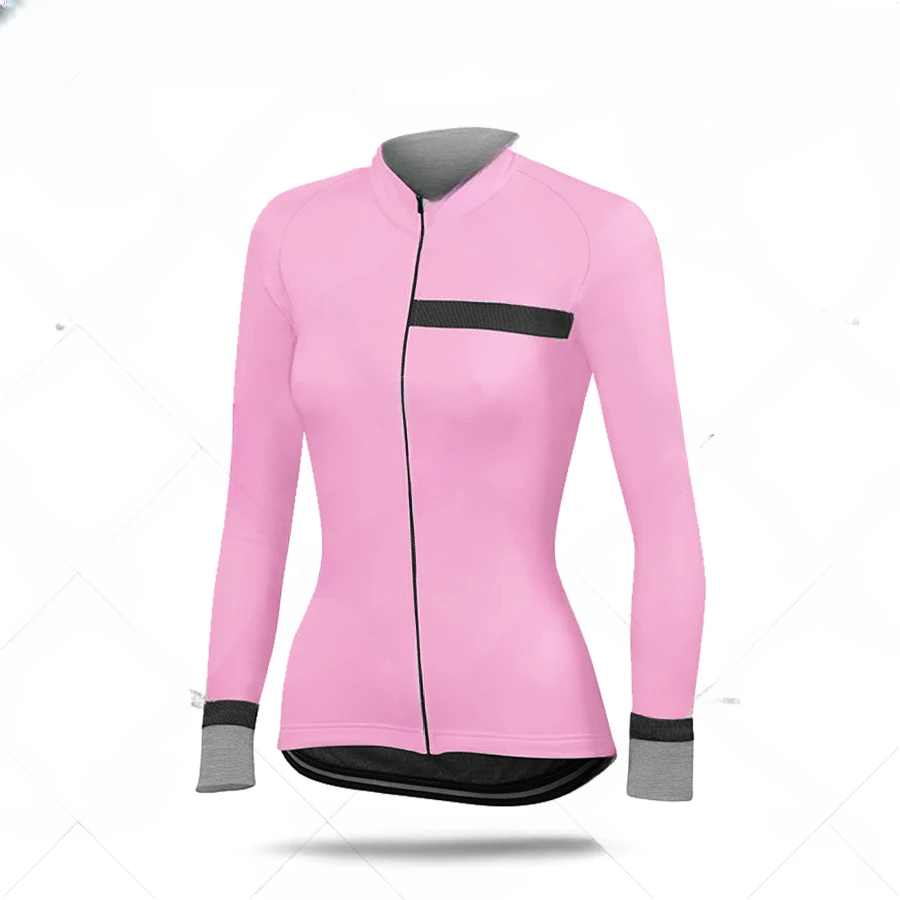 Maillot de ciclismo de verano para mujer, ropa térmica de manga larga para mujer, ropa de carreras de montaña, uniforme de entrenamiento, maillot de ciclismo