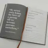 Dad Mom I Want To Hear Your Story Leather Journal Personalized Parents Guided Notebook For Share His Life  Birthday Gift 3
