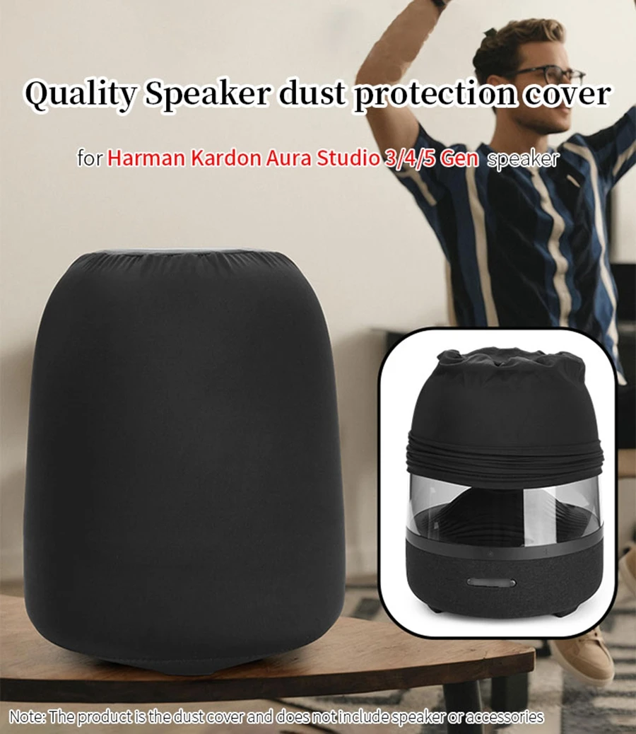 Speaker Protective Cover for Harman Kardon Aura Studio 3 4 5 Speaker Dust Cover Aura Studio 5/4/3 Gen Audio Dust-proof Cap Case