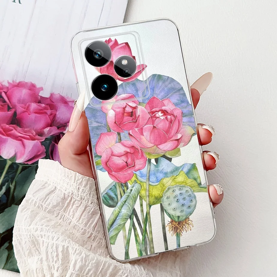 Luxury Painted Soft Silicone Phone Case - Stylish Protective Cover and s Bag