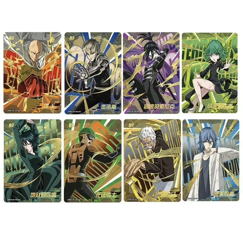 KAYOU ONE PUNCH-MAN Series 1 Serious Version Hero Namebook BP/LGR/UR/BR/PR/SSR/SR/HR/R/N Saitama Genos Genuine Collection Card