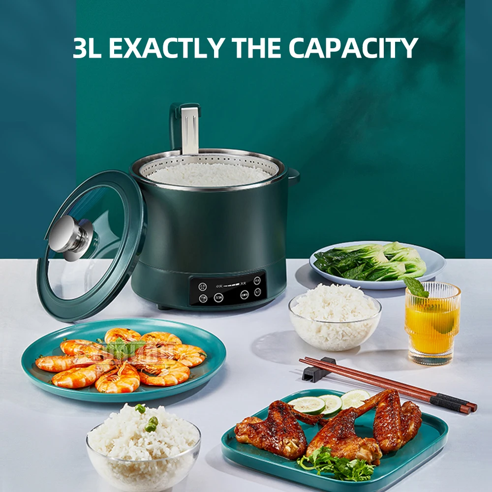 Lifting Electric Hot Pot Household Intelligent Low Sugar Rice Cooker Multi-Purpose Cooking Pot 2