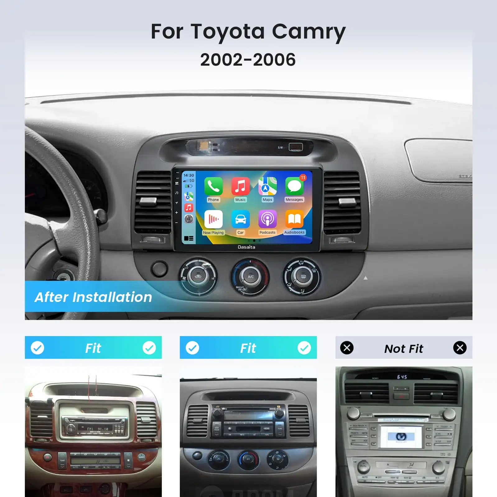 

Автомобильный радиоприемник Dasaita Android для Nissan X-Trail Qashqai 2014 2015 2016 2017 2018 2019 2020 GPS плеер DSP Android Авто Carplay