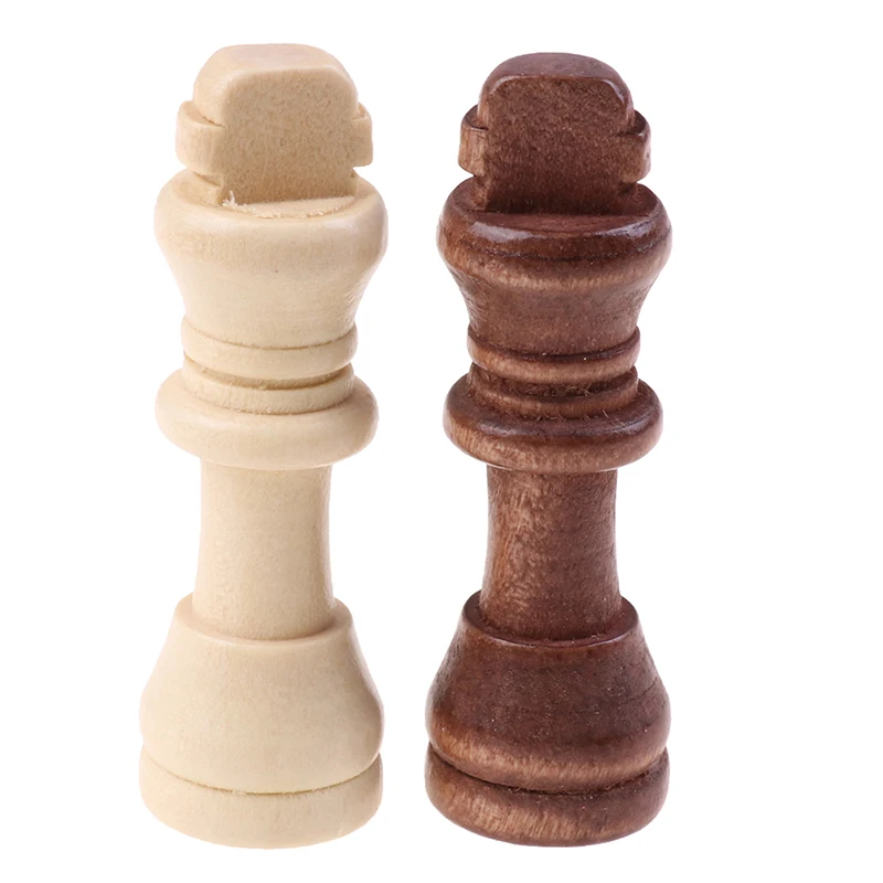 32Pcs/Set 2.2 Inch Wooden Chess Pieces International Word Chess Game Piece Entertainment Accessories