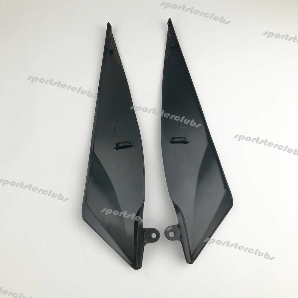 Motorcycl Carbon Fiber Look Gas Fuel Tank Side Trim Cover Panel Fairing Cowling For Yamaha YZF-R1 YZFR1 YZF R1 YZF1000 2007-2008