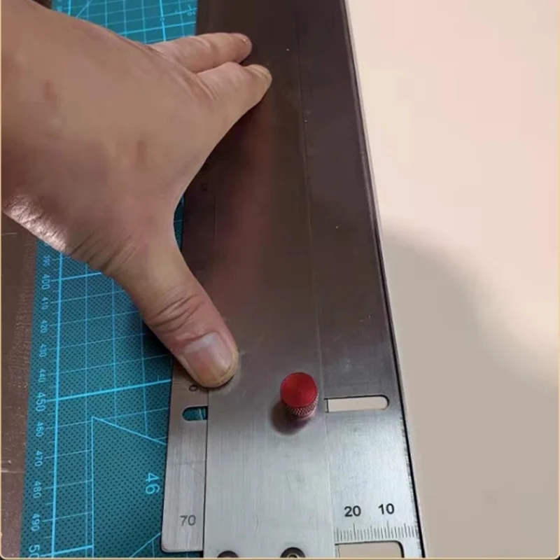 Professional Leather Strap Cutting Ruler leather measuring tool leather cutting tool leather working tools leather tool craft cutting tool Handmade Leather Goods DIY Cutting Accessories