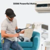 Electric Compressed Air Duster 500W Powerful Air Blower Cleaner Portable Duster Blower for PC Screen Computer Keyboard Cleaning 3