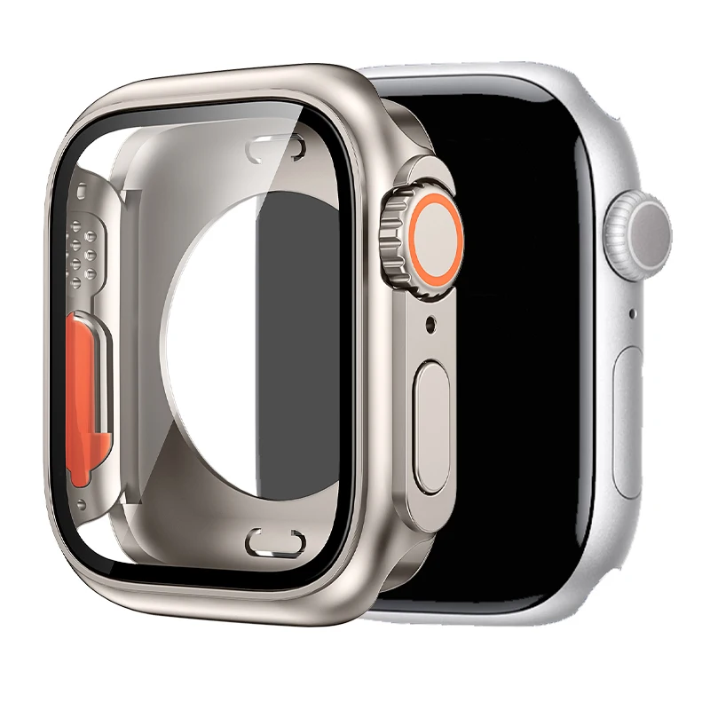 Premium Hard PC Case with Tempered Glass Screen Protector