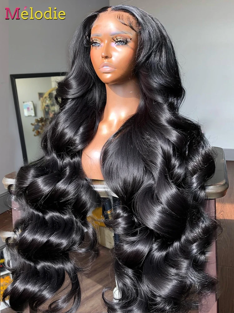 30 40 Inch Lace Frontal Wig Body Wave 13x4 13x6 Lace Front Human Hair Wigs Brazilian Glueless Closure Wig