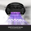 E20 Plus Robot Vacuum with Bagless Self Emptying Station, Robotic Vacuum and Mop Combo, 45-Day Capacity, Upgraded 8000Pa Suction 4