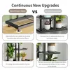 Plant Shelves Iron Potted Flower Plant Stand Rack Multiple Flower Pot Holder Shelf Indoor Outdoor Planter Display Organizer 2
