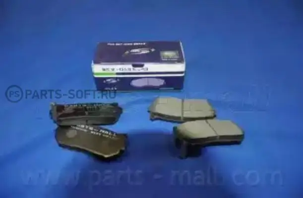 PARTS-MALL PKB008 Колодки тормозные задние KIA CLARUS I K9A 1996-2001 | Автомобили и мотоциклы