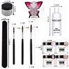 Acrylic dip Powder Kit with jar / EMA monomer / nail brush / nail file / nail form /3 in 1 acrylic  powder 1
