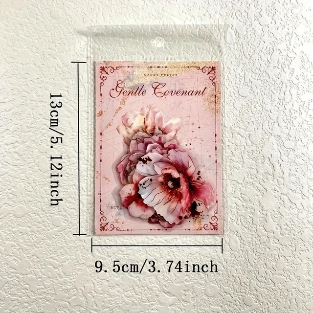 Vintage Flower Stickers 2