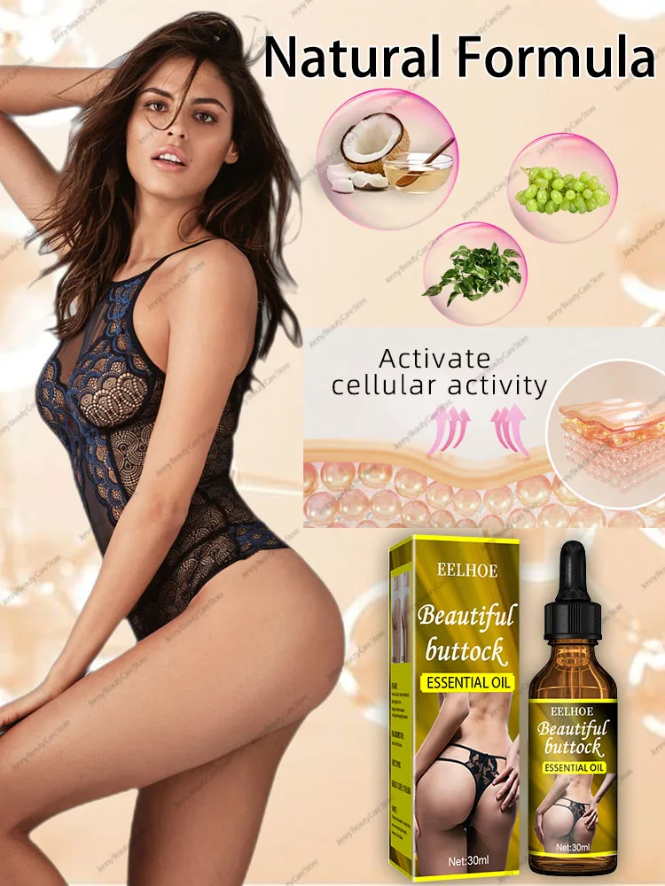Buttock Enlargement Cream Butt Lift Up Firming Essential Oil Big Ass Enhance Hip Growth Tighten Shaping Sexy Body Care For Women