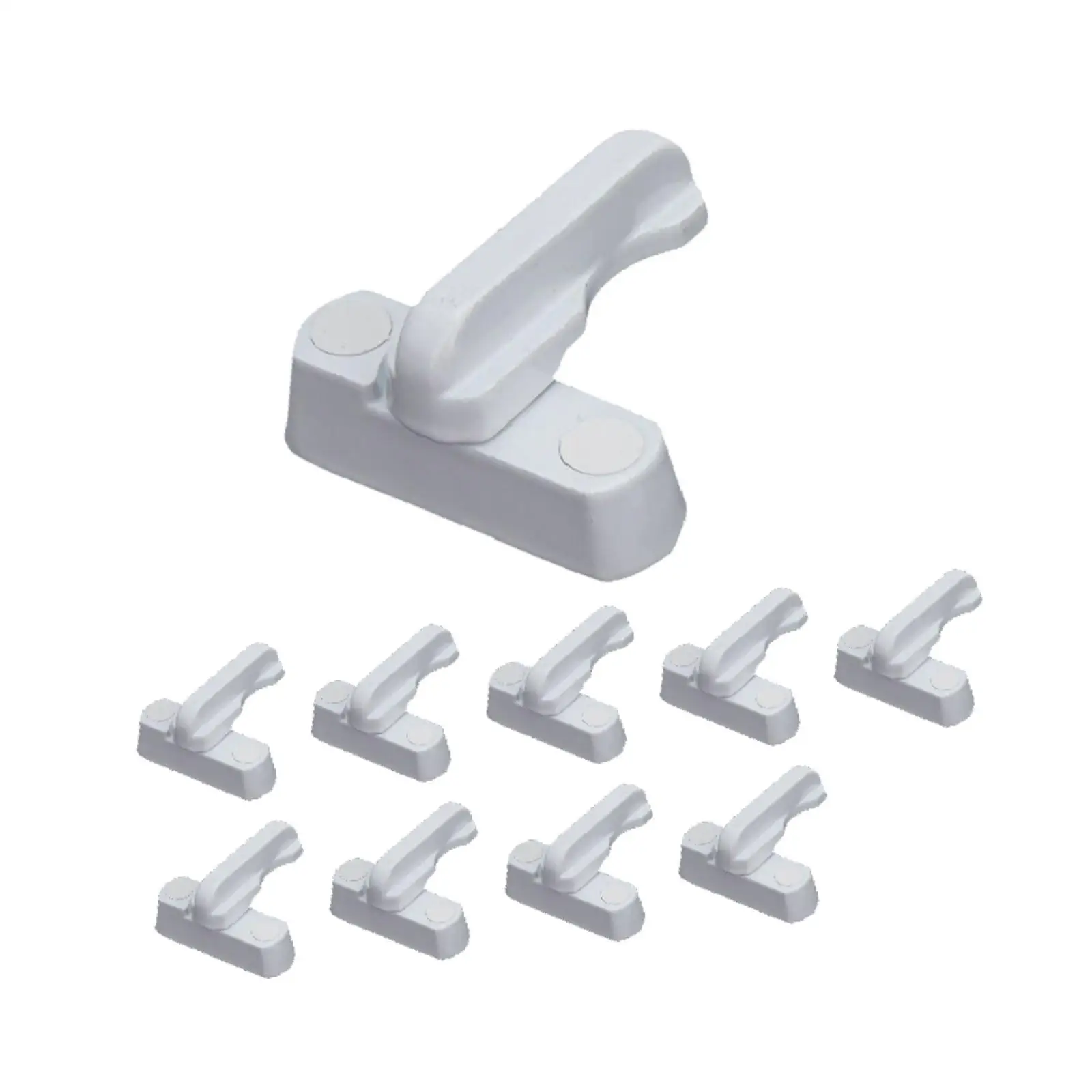12Pcs Window Sash Locks Childproof Children Protection Sash Jammers for Bedroom up and Down Window Home Casement Kids