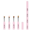 4 IN 1 Multifunctional Makeup Brushes Set Makeup Gadget Detachable Lip Eyeshadow Brush Sponge Eyeshadow Brush for Home Travel
