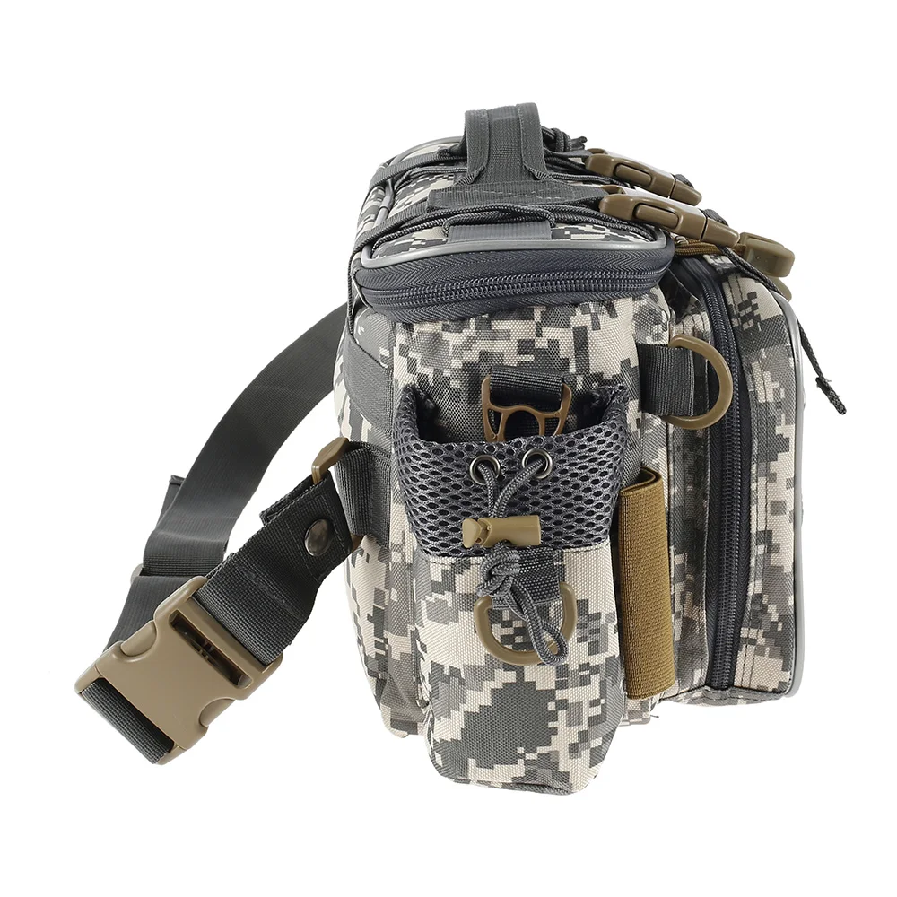 Tragbare Angel tasche 1000d Oxford Stoff Schulter Umhängetaschen Outdoor Jagd Aufbewahrung geräte Taschen für das Seefischen – Detail 10