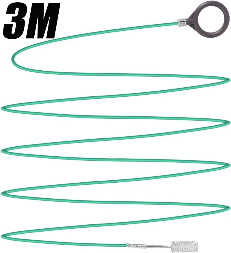 

3M Drain Hole Cleaning Brush Flexible Car Drain Dredge Sunroof Cleaning Scrub Brush Tool Accessories Skylight Drain Pipe Brush