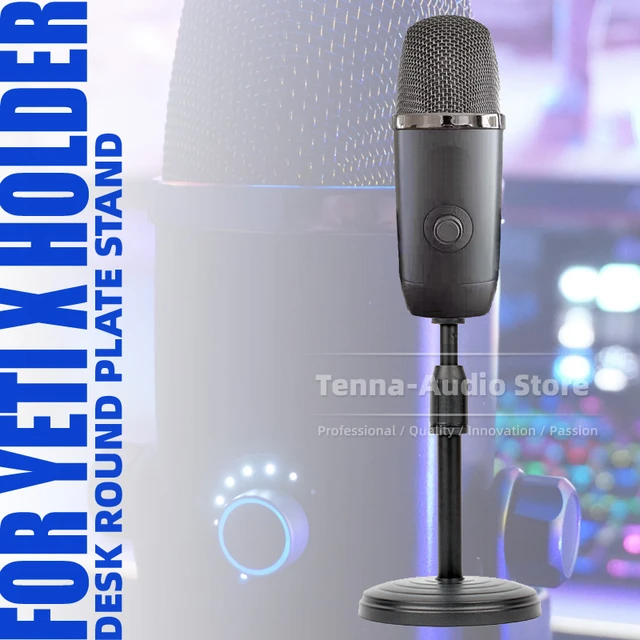 HONArm-Support de microphone réglable, en métal, pour Blue Yinous Shure  SM7B HyperX QuadCast - AliExpress