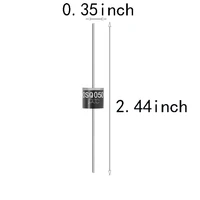 SAMIROB-Diode Schottky 30SQ050 pour panneau solaire, 6 pièces, 30A 50V Axial, protection contre les reflux parallèles 3