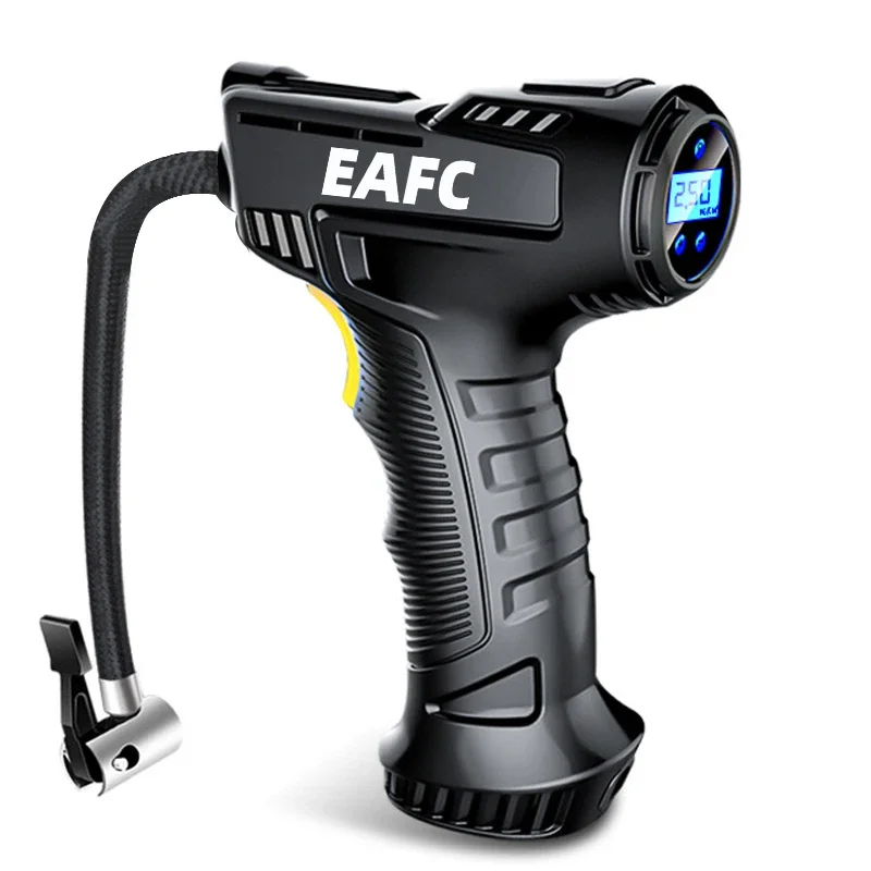 Handheld Air Compressor Wireless Wired Inflatable Pump 120W Electric Pump Portable Tire Inflator Digital for Car Bicycle Balls