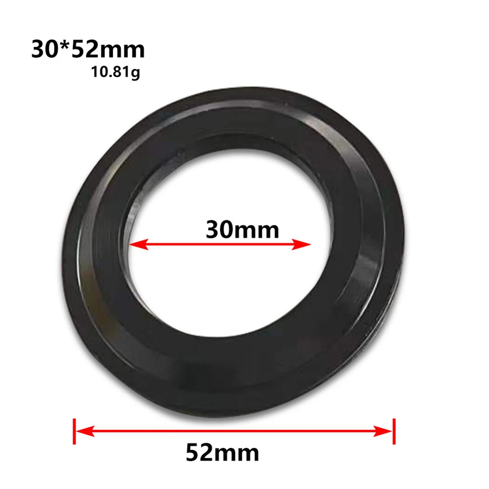 Mountain Bike Tapered /straight Tube Conversion Crown Race Ring Front Fork Bottom Base 39.8mm/30mm Adapter Cycling Accessories