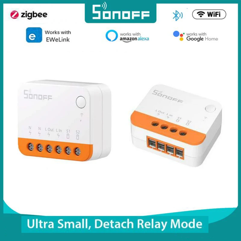 

Смарт-переключатель SONOFF MINI MINIR4 Extreme с поддержкой Wi-Fi
