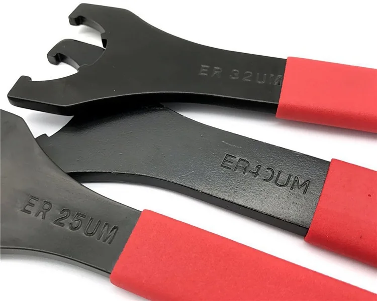 Sc936871f03004b6bbcbcca5f59f68168v UM ER25, ER32, ER40, ER50 UM Type Collet Chuck Holder Spindle Nut Wrench CNC Milling Machine Cutter Lathe Tools Shank ER Spanner Mallzona