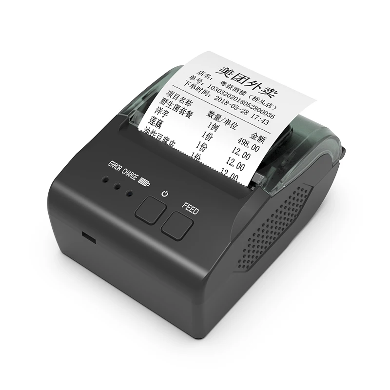 미니 휴대용 프린터 58mm 감열 무선 영수증 프린터 Pos 5810 핸드헬드 프린터