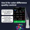 High-Precision Handheld Colorimeter - Professional Plastic/Paint Color Difference Analyzer - Portable Color Measurement DS-200 6