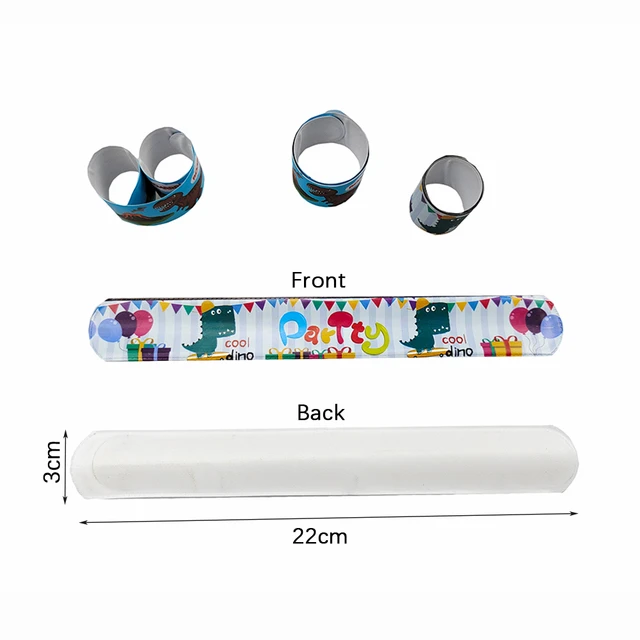 Pulsera De Bofetada Para Niños De 12 Piezas Pulseras De Esta | Meses